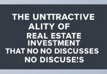The Ugly Truth About Real Estate Investing Nobody Talks About The Unattractive Reality of Real Estate Investment That No One Discusses
