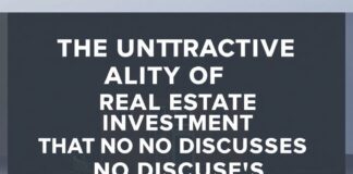 The Ugly Truth About Real Estate Investing Nobody Talks About The Unattractive Reality of Real Estate Investment That No One Discusses