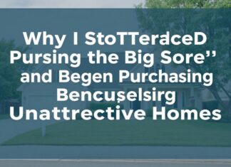 Why I Quit Chasing ‘The Big Score’ and Started Buying Ugly Homes Why I Stopped Pursuing 'The Big Score' and Began Purchasing Unattractive Homes