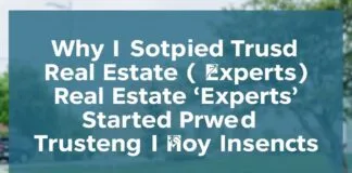 Why I Stopped Trusting Real Estate ‘Experts’ and Started Trusting My Gut Why I Stopped Trusting Real Estate 'Experts' and Started Trusting My Instincts