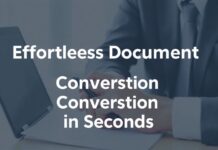 Effortless Document Conversion: Simplifying Real Estate Paperwork in Seconds Effortless Document Conversion: Simplifying Real Estate Paperwork in Seconds