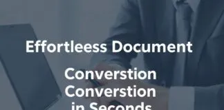 Effortless Document Conversion: Simplifying Real Estate Paperwork in Seconds Effortless Document Conversion: Simplifying Real Estate Paperwork in Seconds
